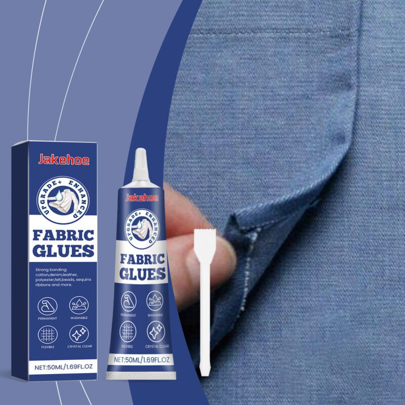 Jakehoe Multi-Functional Fabric Adhesive: Household Repair, Long-Lasting, Surface-Safe - Image 2