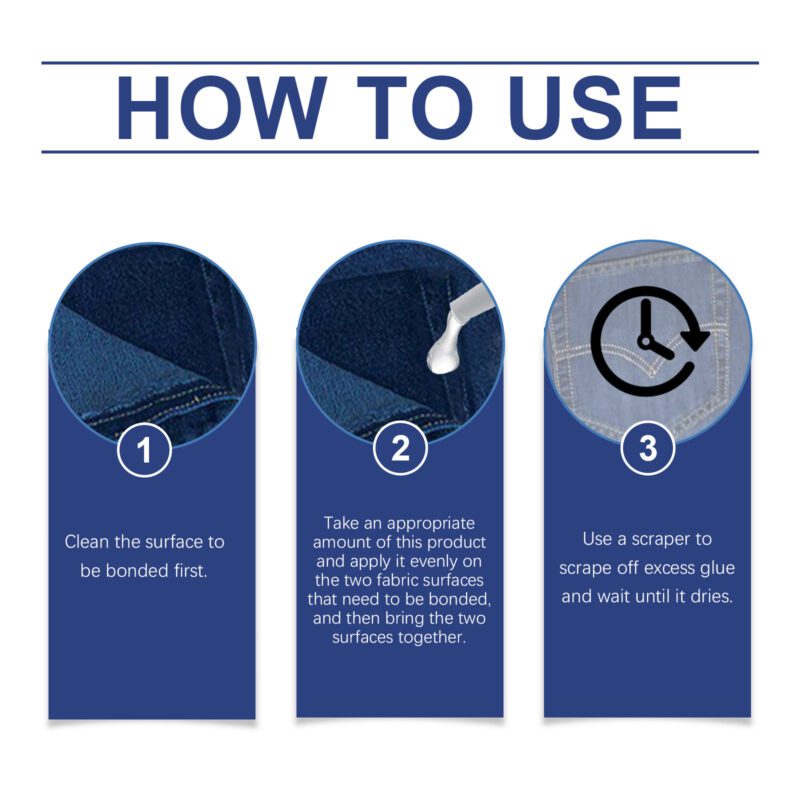 Jakehoe Multi-Functional Fabric Adhesive: Household Repair, Long-Lasting, Surface-Safe - Image 6