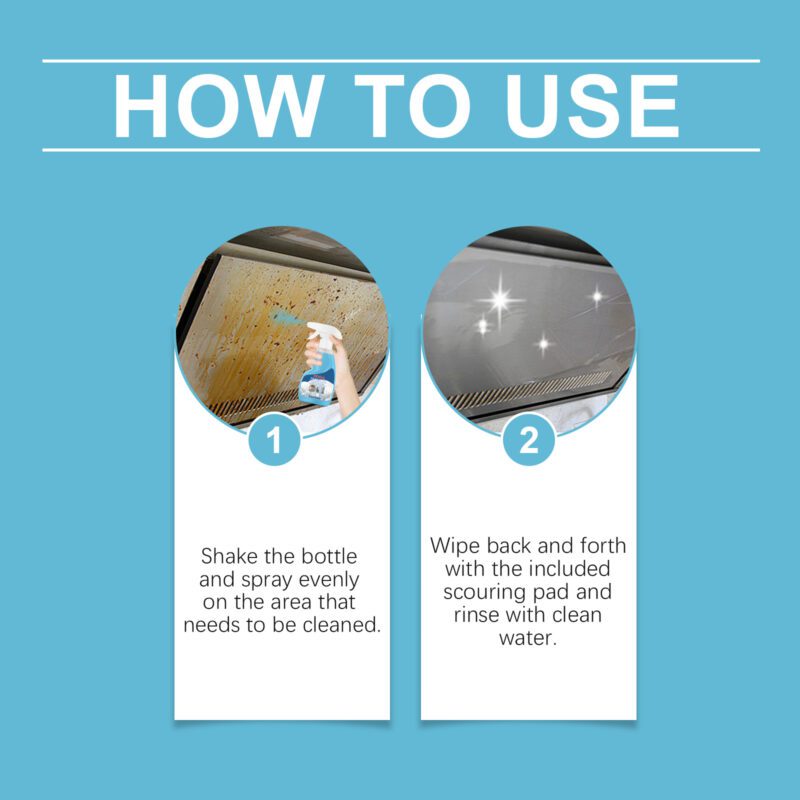 Jakehoe Multi-Functional Foam Cleaner: Kitchen, Floor & Furniture Safe, Long-Lasting - Image 6