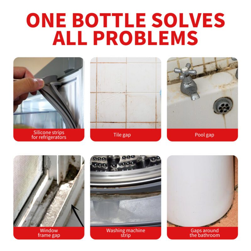 Jakehoe Multi-Functional Mildew Remover Gel – Tile, Crevice & Appliance Safe Cleaner - Image 3