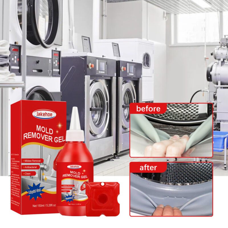 Jakehoe Multi-Functional Mildew Remover Gel – Tile, Crevice & Appliance Safe Cleaner - Image 4