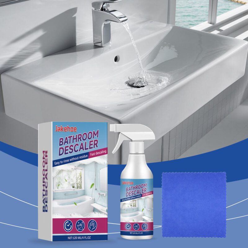 Jakehoe Multi-Purpose Bathroom Descaler | Tile, Glass & Faucet Stain Cleaner - Image 2