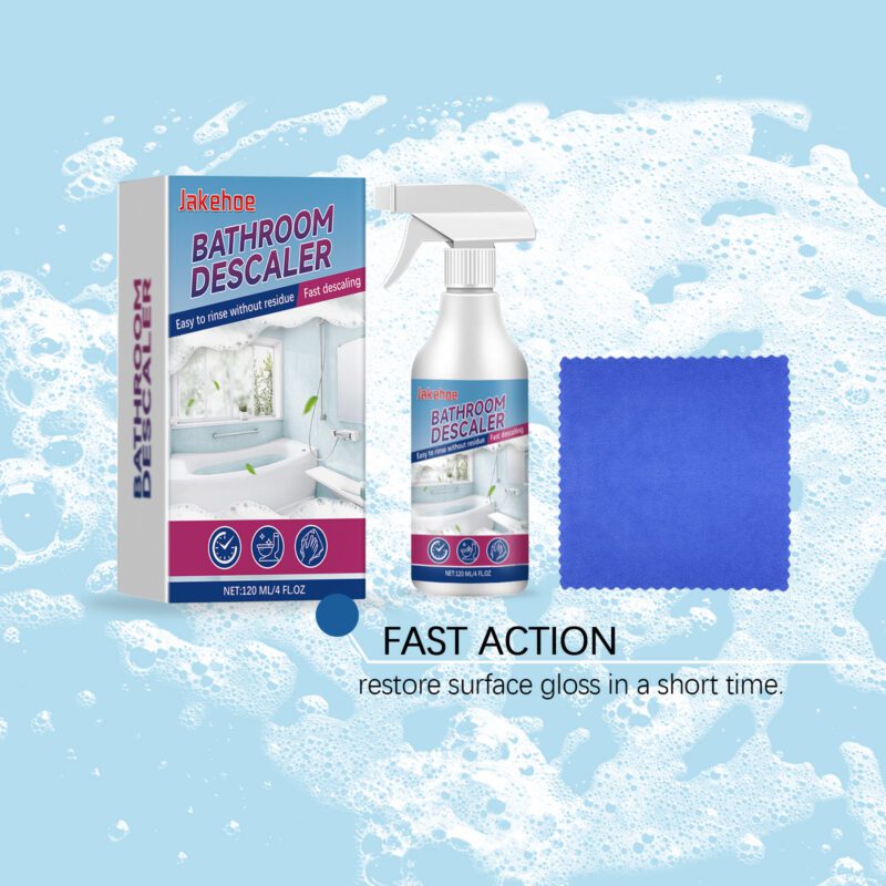 Jakehoe Multi-Purpose Bathroom Descaler | Tile, Glass & Faucet Stain Cleaner - Image 3