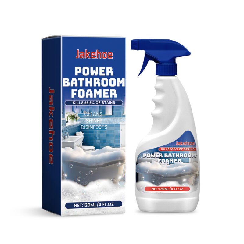 Jakehoe Multi-Purpose Bathroom Foam Cleaner – Stain Remover, Surface-Safe, Long-Lasting