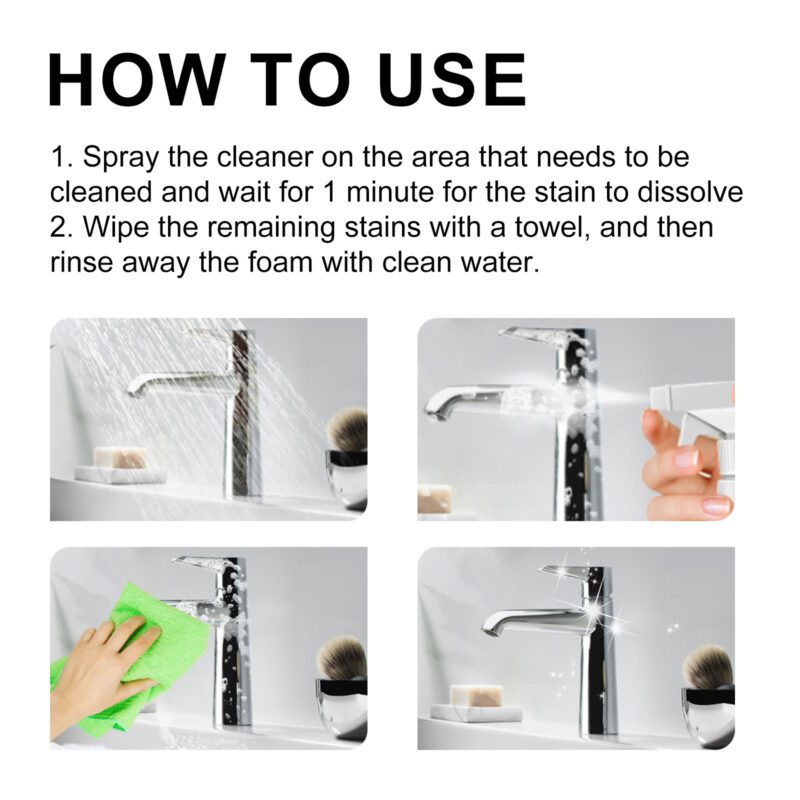 Jakehoe Multi-Purpose Bathroom Foamer | Surface-Safe, Long-Lasting Household Cleaner - Image 6