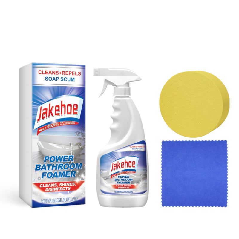 Jakehoe Multi-Purpose Bathroom Foamer | Surface-Safe, Long-Lasting Household Cleaner