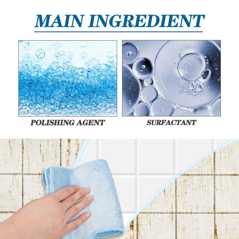 Jakehoe Multi-Purpose Cleaning Powder: Kitchen Stone Polish, Stain Remover, Surface-Safe - Image 5