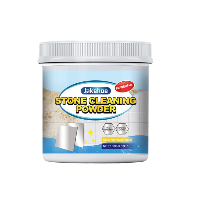 Jakehoe Multi-Purpose Cleaning Powder: Kitchen Stone Polish, Stain Remover, Surface-Safe
