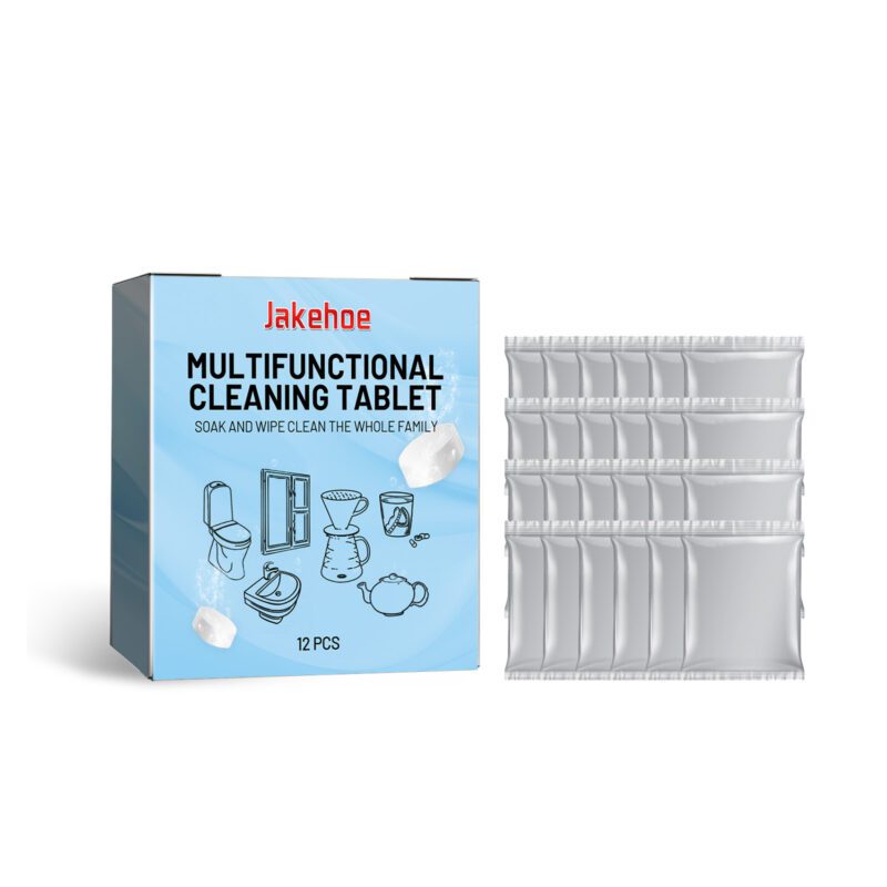 Jakehoe Multi-Purpose Cleaning Tablets | Kitchen, Floor & Furniture Safe, Long-Lasting Household Cleaner