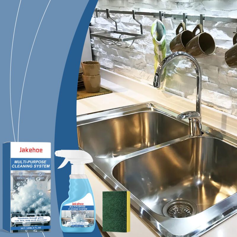 Jakehoe Multi-Purpose Foam Cleaner: Safe Kitchen & Household Surface Cleaner