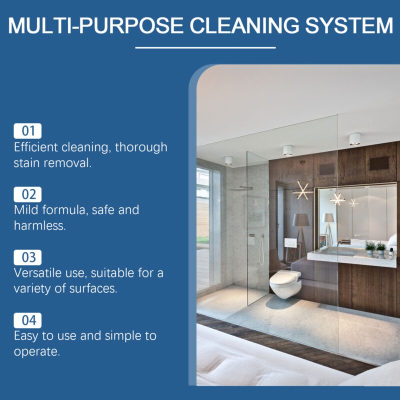 Jakehoe Multi-Purpose Foam Cleaner: Safe Kitchen & Household Surface Cleaner - Image 2