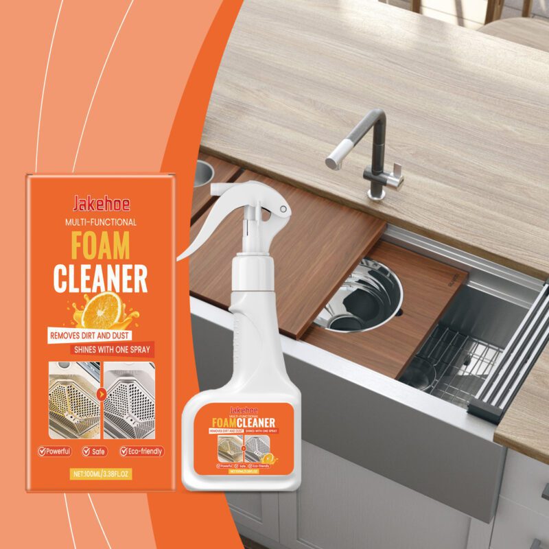Jakehoe Multi-Purpose Foam Cleaner: Safe, Long-Lasting Household Stain Removal - Image 2