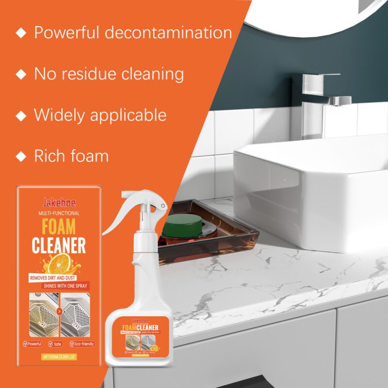 Jakehoe Multi-Purpose Foam Cleaner: Safe, Long-Lasting Household Stain Removal - Image 3