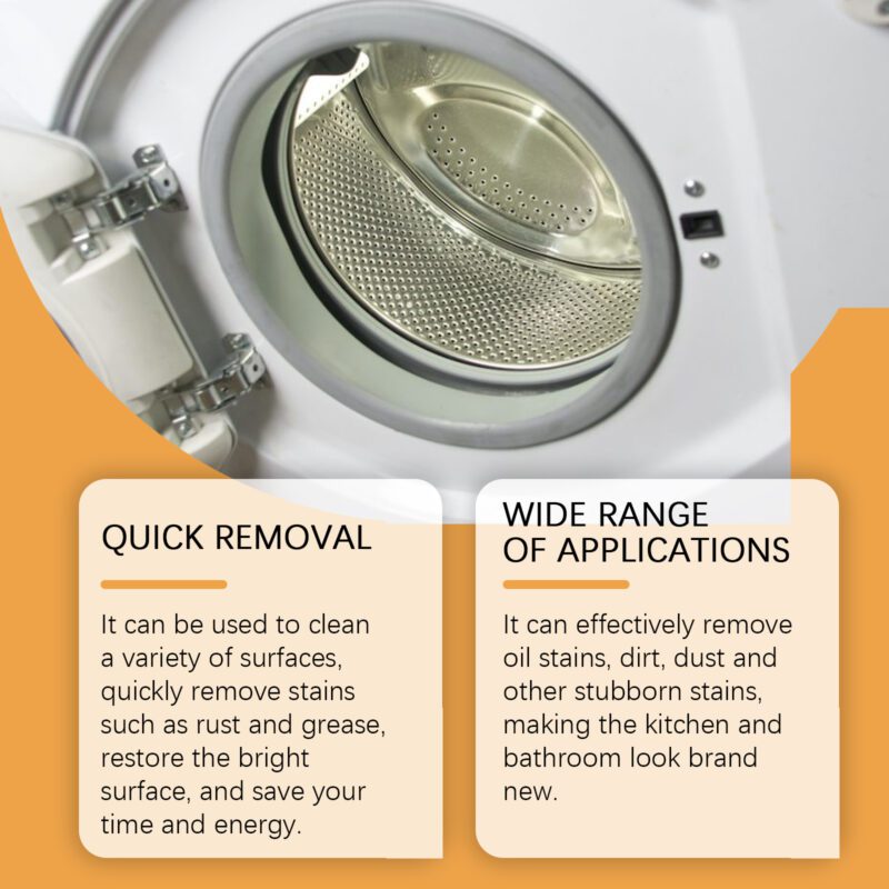 Jakehoe Multi-Purpose Gel Cleaner: Kitchen Bathroom Stain Remover, Surface-Safe - Image 4