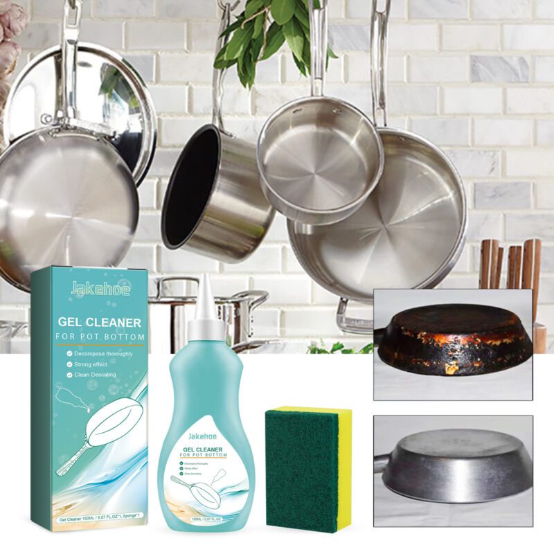 Jakehoe Multi-Purpose Gel Cleaner: Kitchen Cooktop & Pot Bottom Rust Remover - Image 2