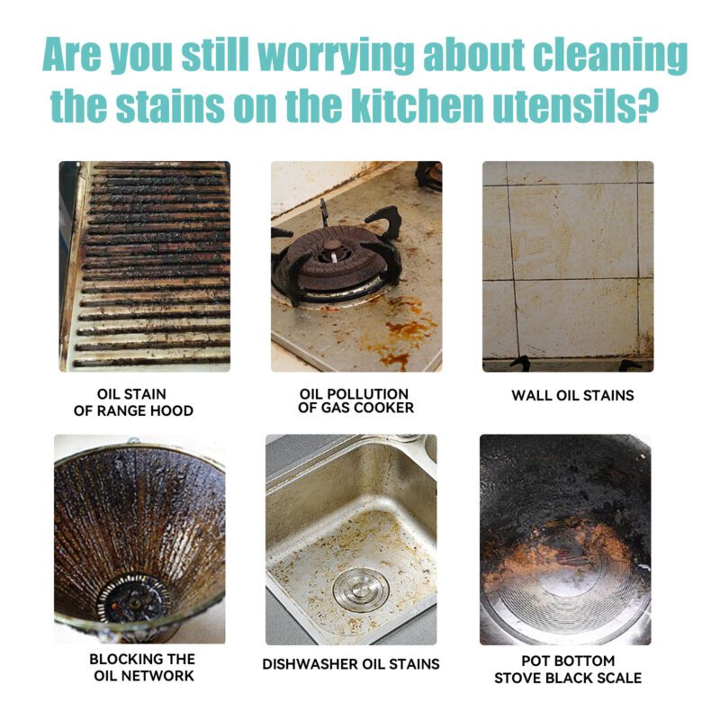 Jakehoe Multi-Purpose Gel Cleaner: Kitchen Cooktop & Pot Bottom Rust Remover - Image 3