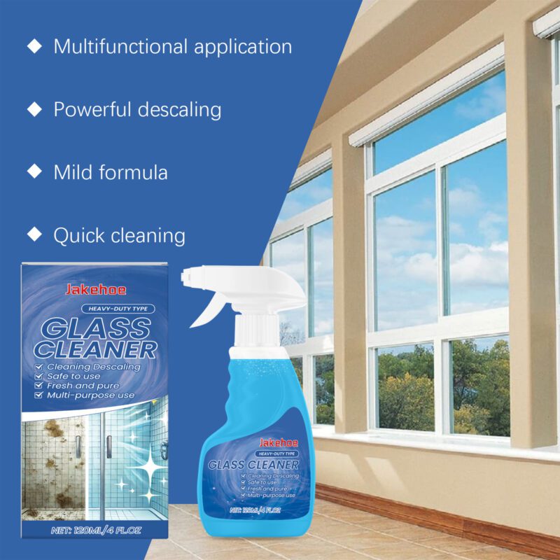Jakehoe Multi-Purpose Glass & Surface Cleaner – Descaling, Safe, Long-Lasting - Image 3
