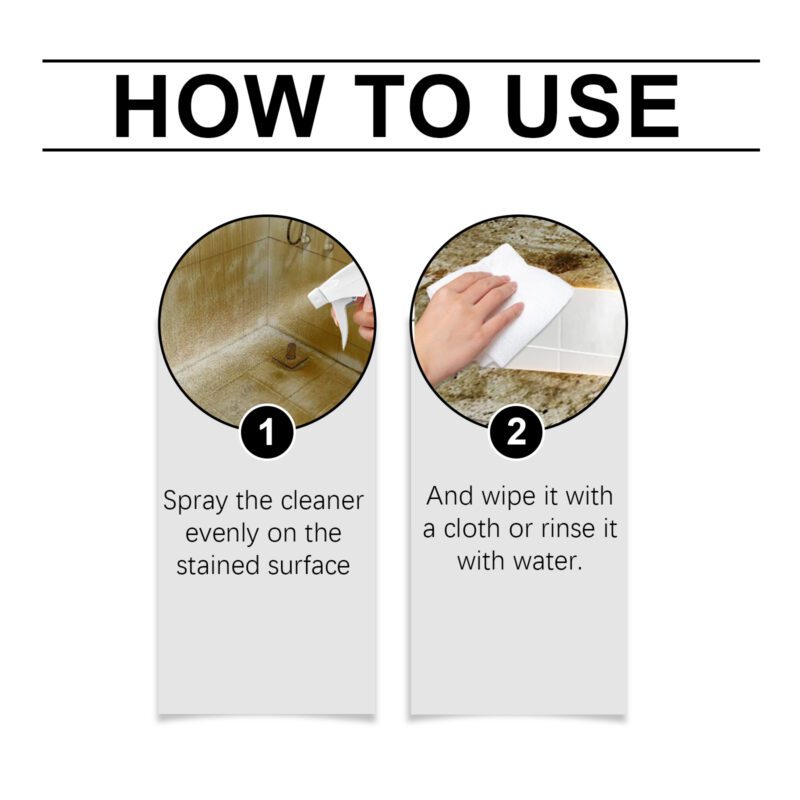 Jakehoe Multi-Purpose Glass Tile Cleaner – Bathroom Surface-Safe Stain Remover - Image 6