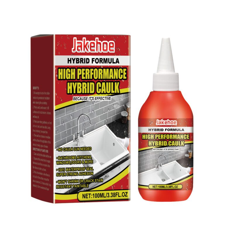 Jakehoe Multi-Purpose Household Caulk: Waterproof Crack Filler, Long-Lasting Sealant