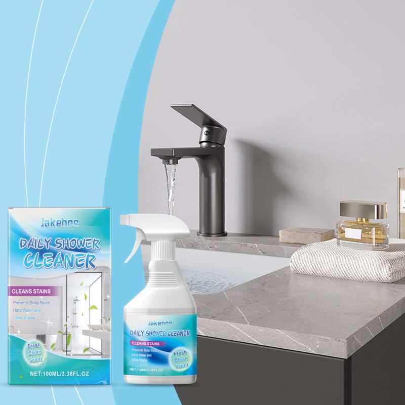 Jakehoe Multi-Purpose Household Cleaner: Bathroom Surface-Safe Spray for Tiles, Tub & Sink - Image 2