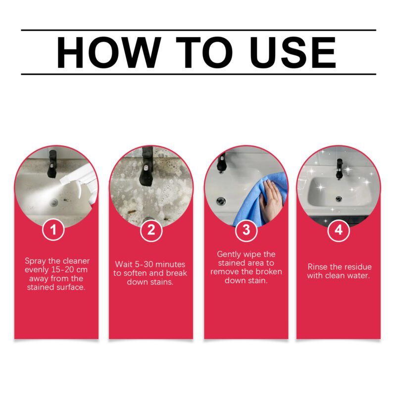 Jakehoe Multi-Purpose Household Cleaner: Bathroom Tile, Kitchen & Surface-Safe Spray - Image 6