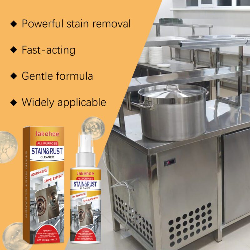 Jakehoe Multi-Purpose Household Cleaner: Kitchen & Bathroom Stain Remover, Surface-Safe - Image 4