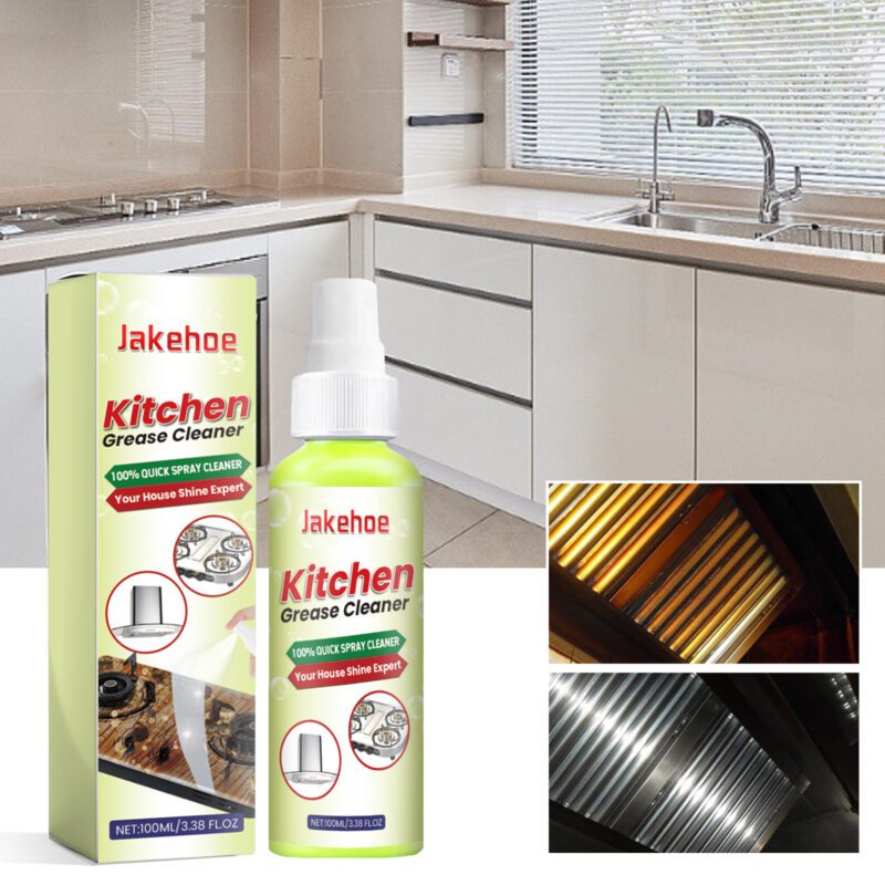 Jakehoe Multi-Purpose Household Cleaner: Kitchen Grease Remover, Safe & Long-Lasting - Image 2