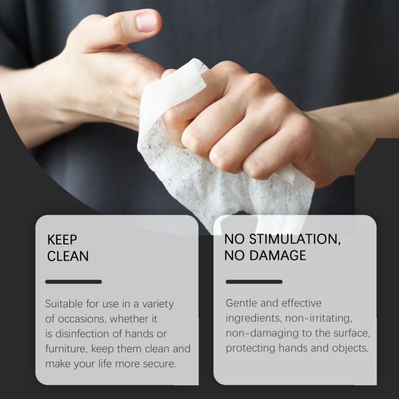 Jakehoe Multi-Purpose Household Cleaning Wipes - Surface-Safe, Kitchen/Furniture Care - Image 3