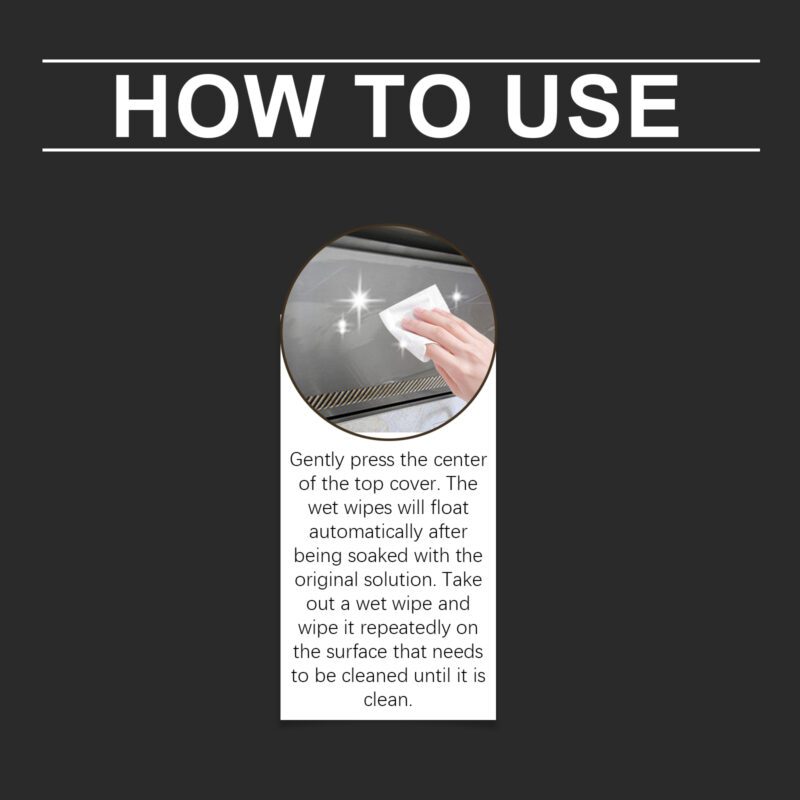 Jakehoe Multi-Purpose Household Cleaning Wipes - Surface-Safe, Kitchen/Furniture Care - Image 6