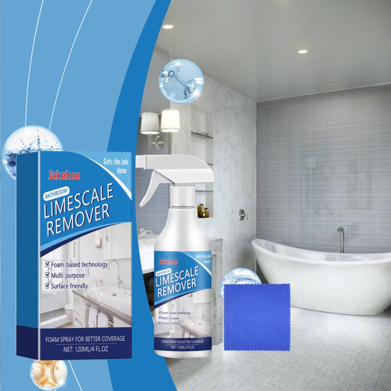 Jakehoe Multi-Purpose Household Descaler – Bathroom Kitchen Sink Tile Glass Cleaner (Long-Lasting, Surface-Safe) - Image 2
