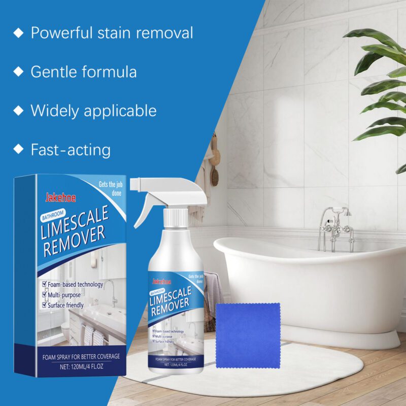Jakehoe Multi-Purpose Household Descaler – Bathroom Kitchen Sink Tile Glass Cleaner (Long-Lasting, Surface-Safe) - Image 4