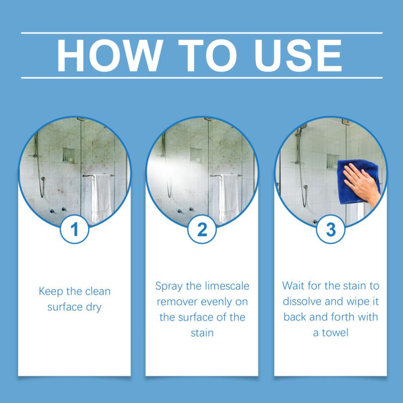 Jakehoe Multi-Purpose Household Descaler – Bathroom Kitchen Sink Tile Glass Cleaner (Long-Lasting, Surface-Safe) - Image 6