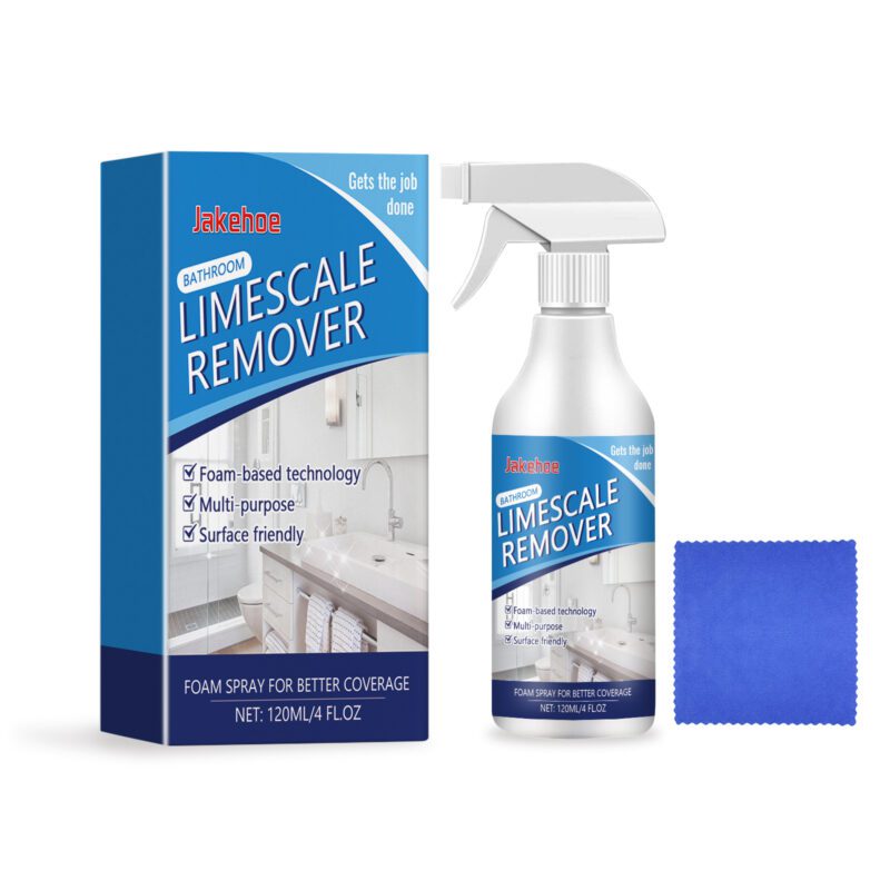 Jakehoe Multi-Purpose Household Descaler – Bathroom Kitchen Sink Tile Glass Cleaner (Long-Lasting, Surface-Safe)