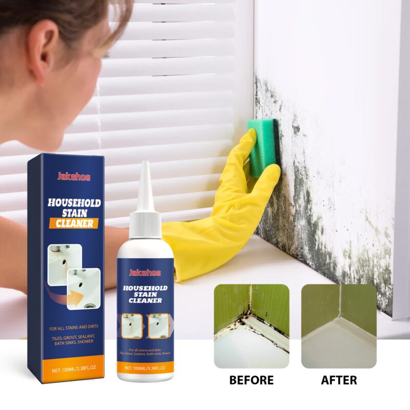 Jakehoe Multi-Purpose Household Mold & Stain Cleaner – Surface-Safe Tile/Crevice Care - Image 2