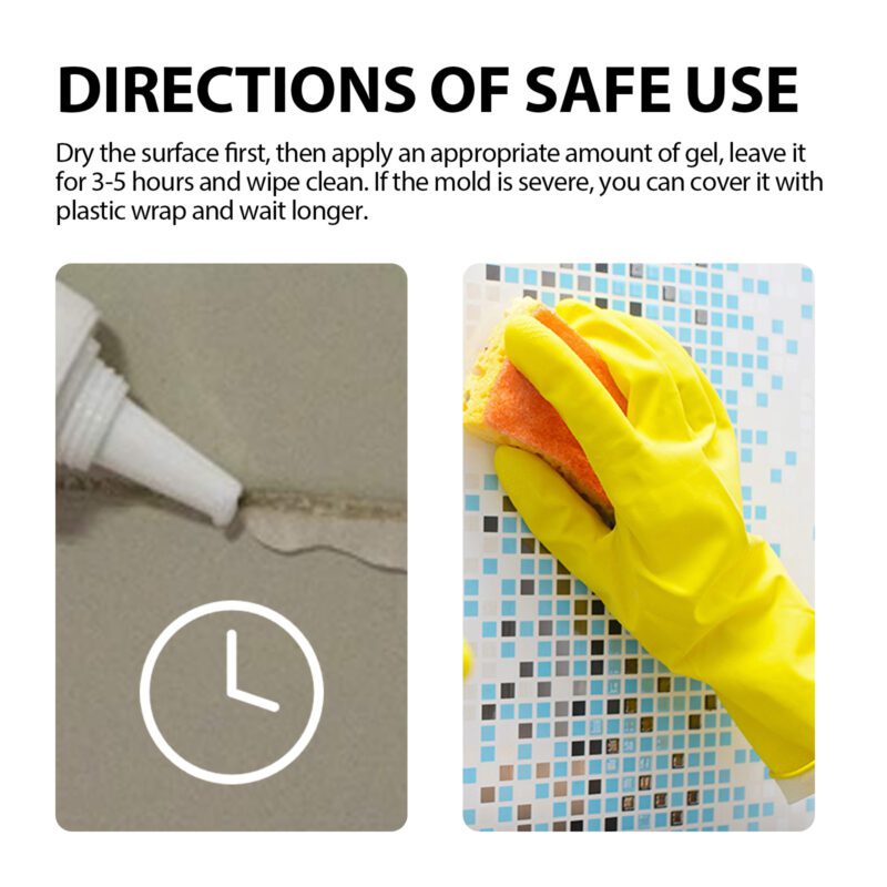 Jakehoe Multi-Purpose Household Mold & Stain Cleaner – Surface-Safe Tile/Crevice Care - Image 6
