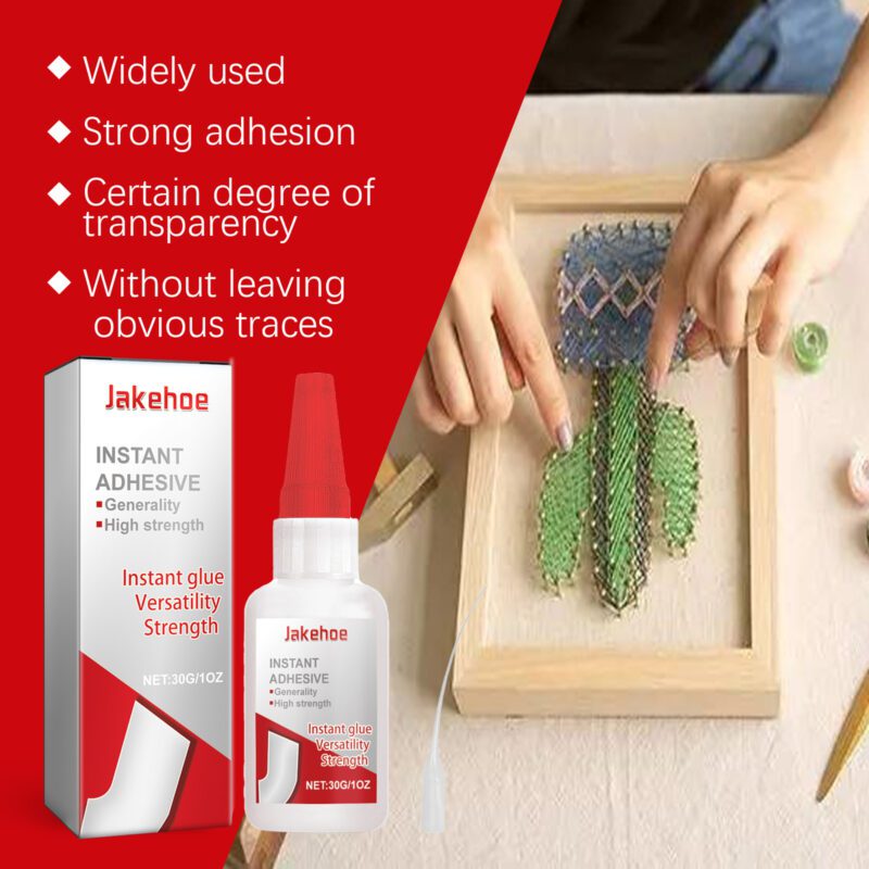 Jakehoe Multi-Purpose Household Repair Glue - Long-Lasting, Surface-Safe Adhesive - Image 3