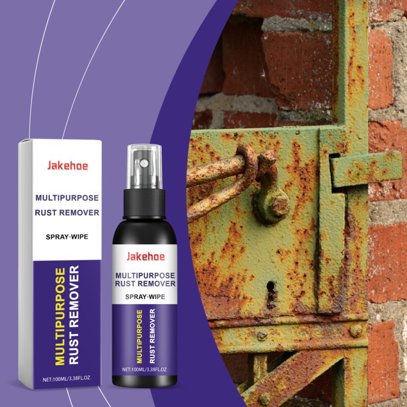 Jakehoe Multi-Purpose Household Rust Remover Spray – Metal Stain Remover, Surface-Safe - Image 2