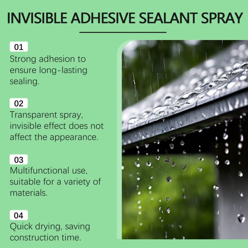 Jakehoe Multi-Purpose Household Sealant: Waterproof, Long-Lasting, Surface-Safe Adhesive Spray - Image 3