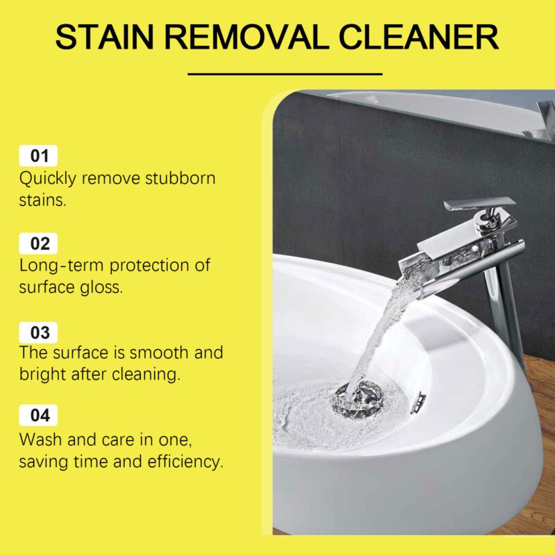 Jakehoe Multi-Purpose Household Stain Remover – Safe, Long-Lasting for Tile, Sink, Toilet - Image 3