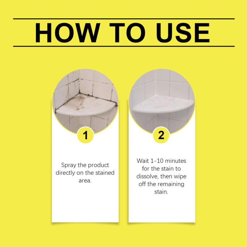 Jakehoe Multi-Purpose Household Stain Remover – Safe, Long-Lasting for Tile, Sink, Toilet - Image 6