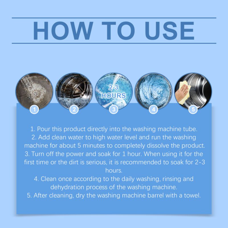 Jakehoe Multi-Purpose Washing Machine Cleaner: Long-Lasting, Safe Surface Care - Image 6