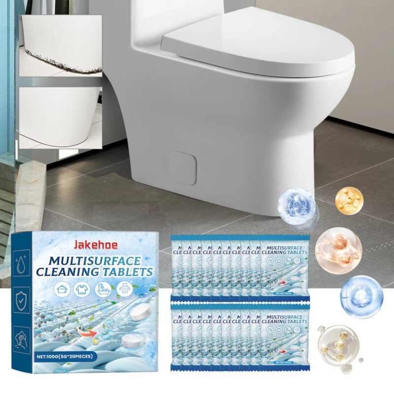 Jakehoe Multisurface Cleaning Tablets – Multi-Purpose, Safe Household Cleaner (Effervescent) - Image 2