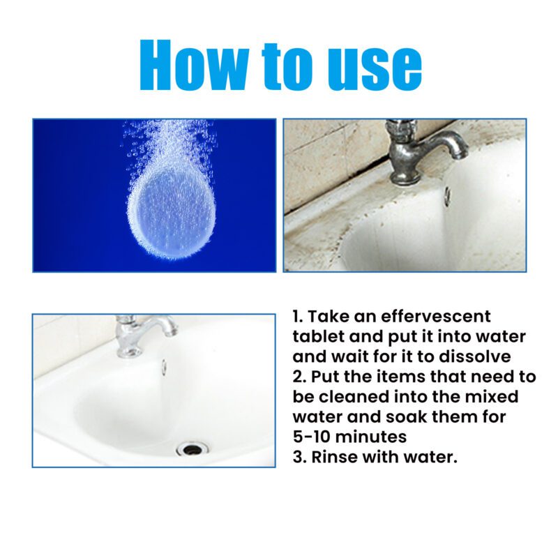 Jakehoe Multisurface Cleaning Tablets – Multi-Purpose, Safe Household Cleaner (Effervescent) - Image 6