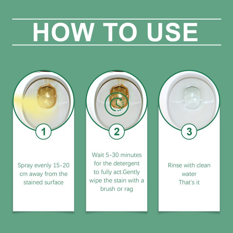 Jakehoe Oxalic Acid Cleaner – Multi-Purpose Toilet Stain Remover, Safe Surface Cleaning - Image 6