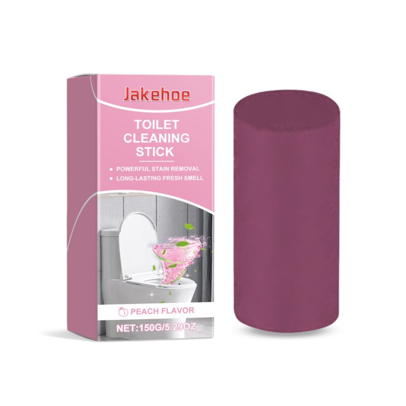 Jakehoe Peach Toilet Cleaning Stick: Long-Lasting, Safe Household Stain & Odor Remover