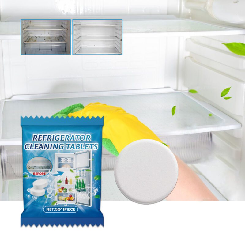 Jakehoe Refrigerator Cleaning Tablets: Multi-Purpose Effervescent, Safe Kitchen Household Cleaner - Image 2