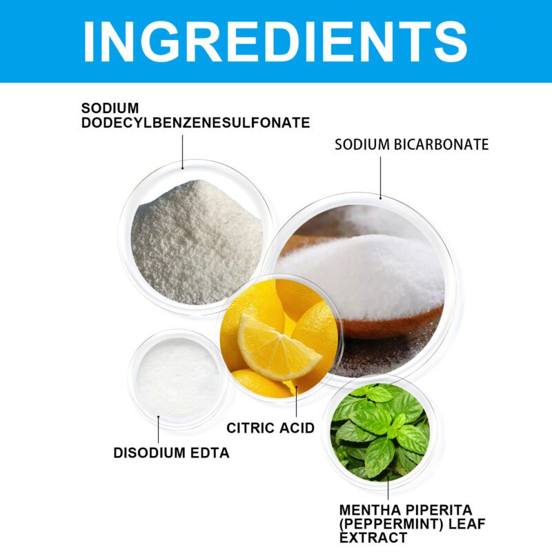 Jakehoe Refrigerator Cleaning Tablets: Multi-Purpose Effervescent, Safe Kitchen Household Cleaner - Image 5