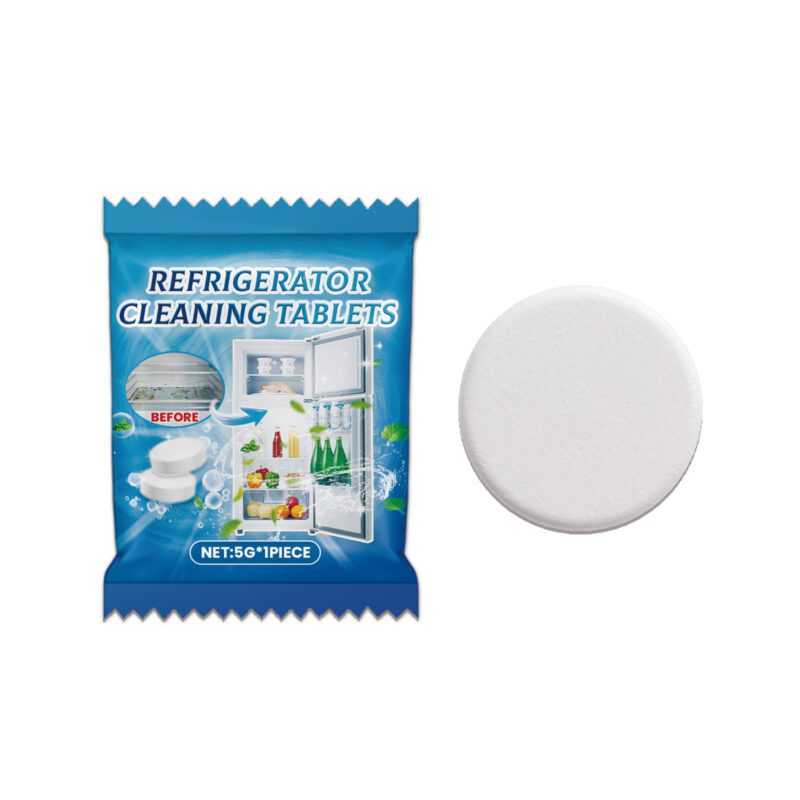 Jakehoe Refrigerator Cleaning Tablets: Multi-Purpose Effervescent, Safe Kitchen Household Cleaner
