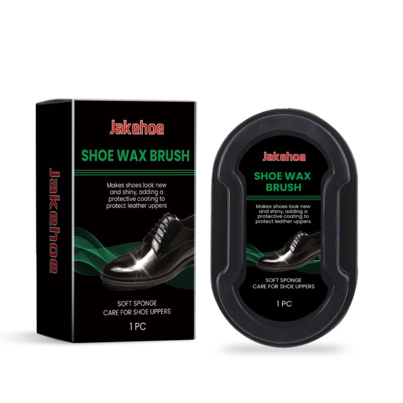 Jakehoe Shoe Polish Sponge - Multi-Purpose Leather Stain Remover, Surface-Safe Household Cleaner