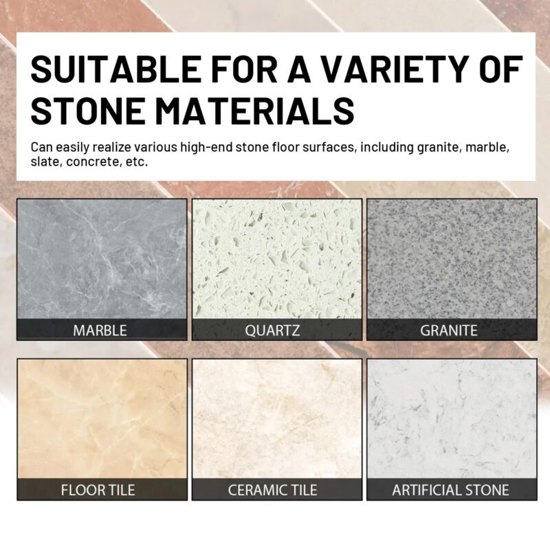 Jakehoe Stone Crystal Plating: Multi-Purpose Household Stone Cleaner, Floor Polish & Furniture Protector - Image 3